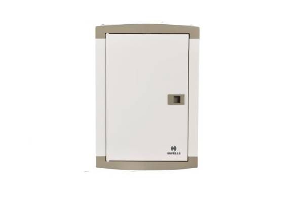 TPN Single Door QVE Series DB Suitable for MCB / RCCB / Isolator as incomer