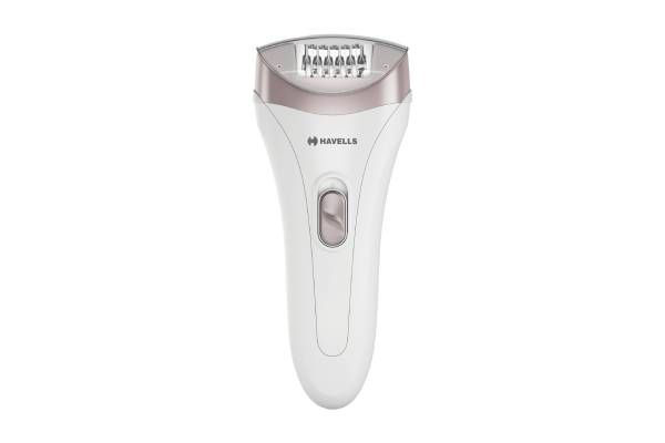 Epilator, Hair Removal for Women, Wet & Dry, Cordless, Rechargeable (White)