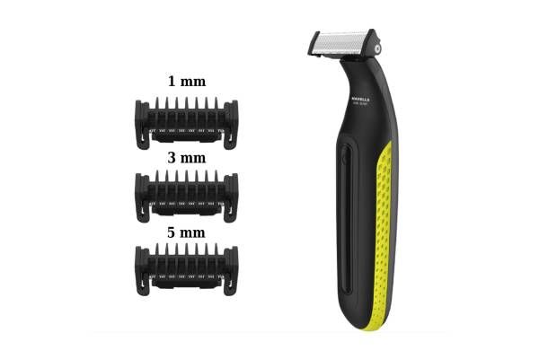 Shimmer with 3 Trimming Combs (Black & Yellow)